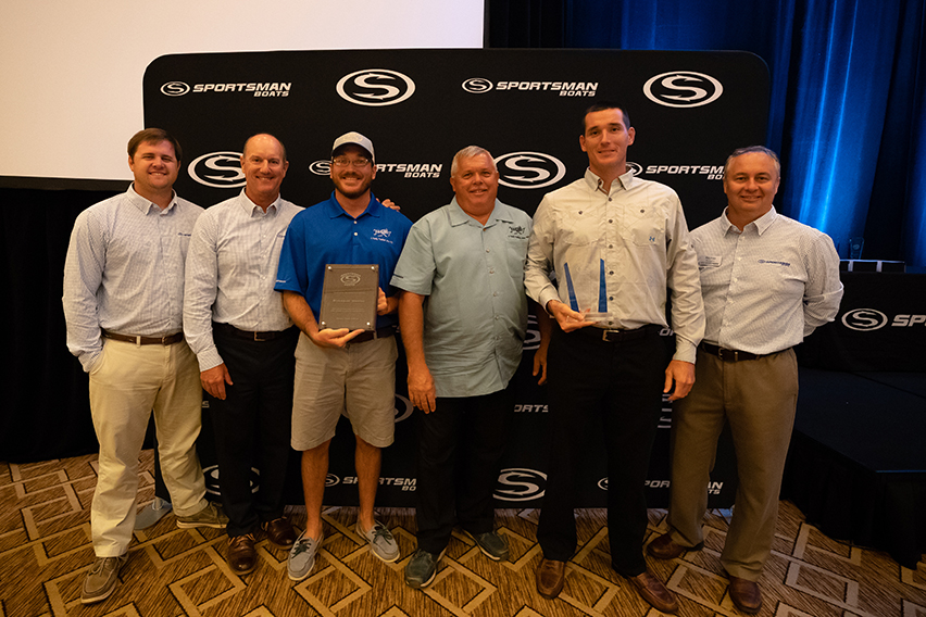 Sportsman Dealer celebrating their achievements in 2018