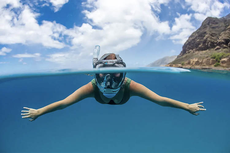 Picture of a snorkel.