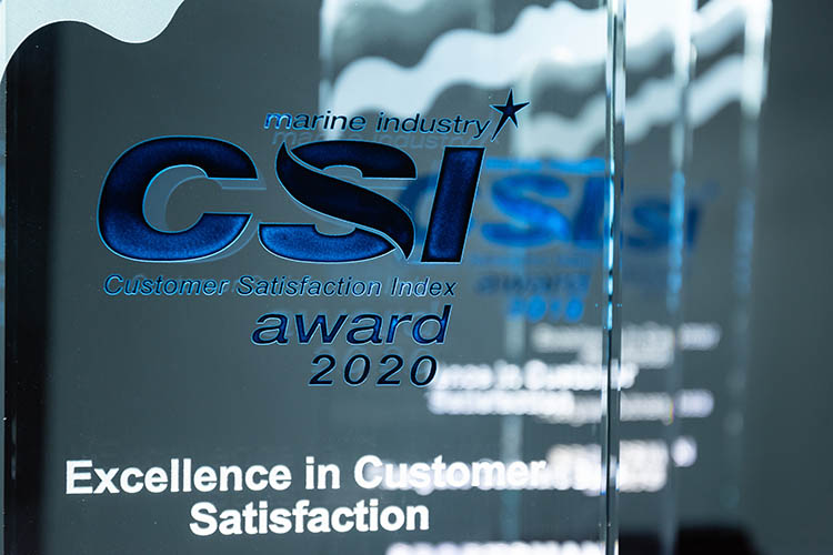 Photo of CSI Award.