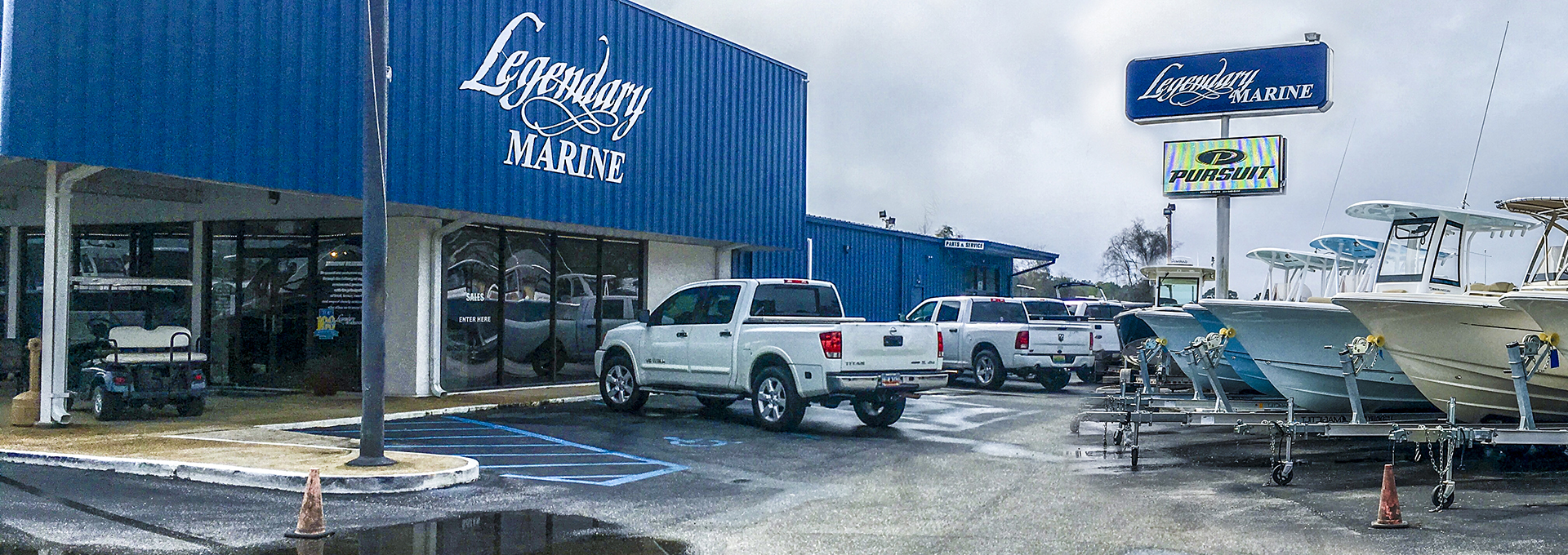Store front image for the dealership located at Gulf Shores, AL