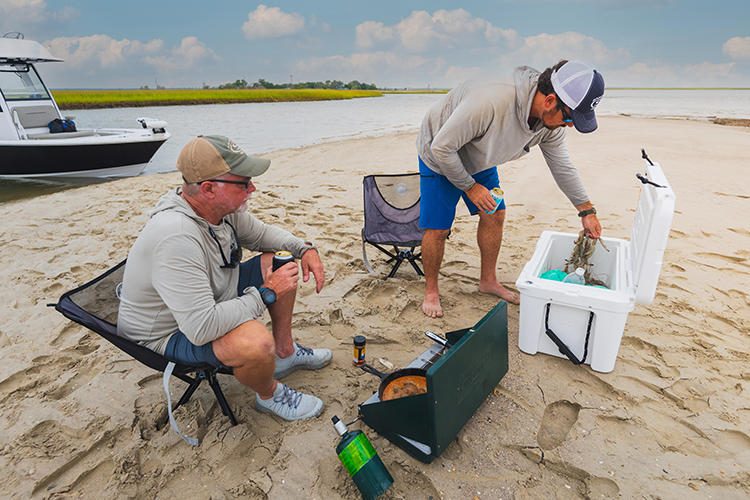 Cover image for the post Shore Lunches & Shrimping Season