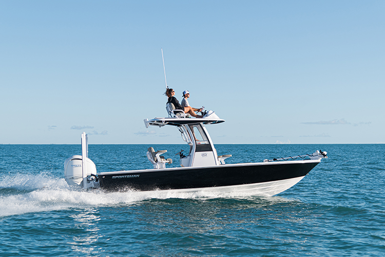 Photo of sportsman boats deck coring material being placed during the build process.