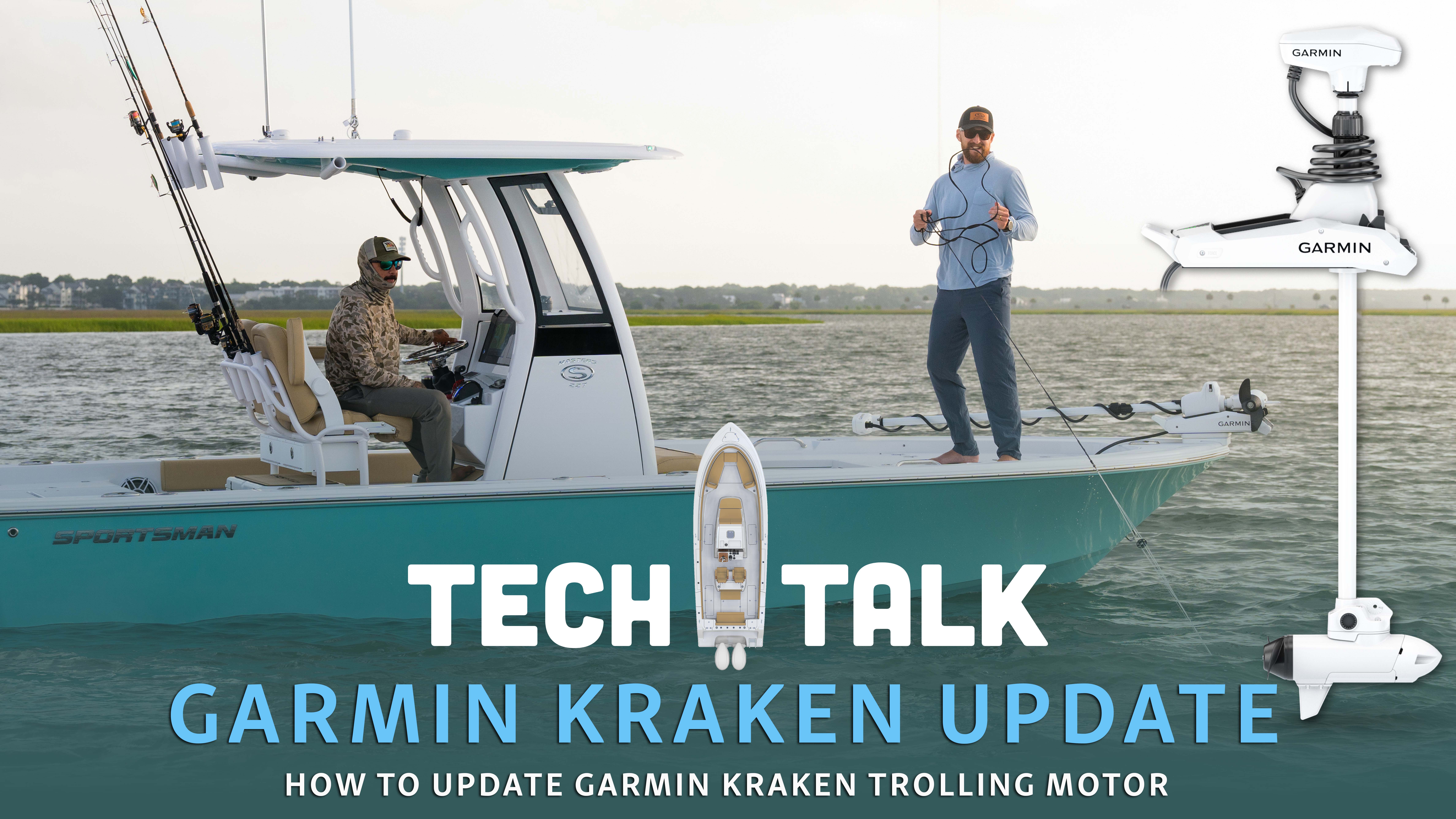 Cover image for the post How to Update Your Garmin Force Kraken Trolling Motor