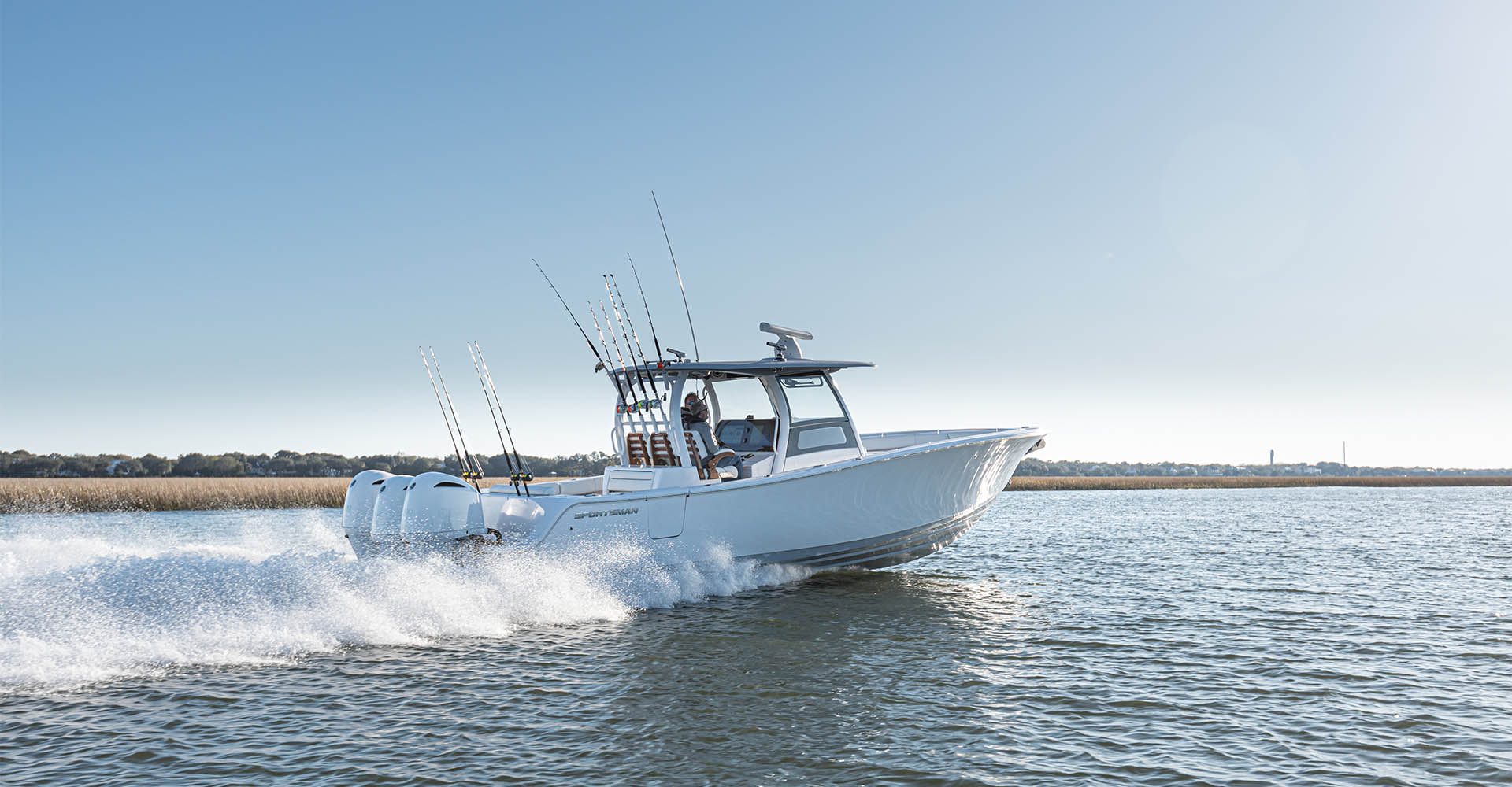 Main image of the Open 352 Center Console.