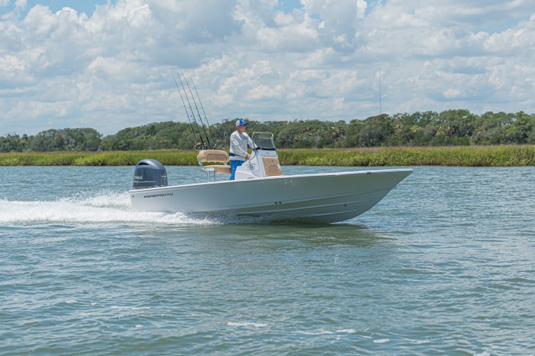 2020 Sportsman Tournament 214 Bay Boat Running Water