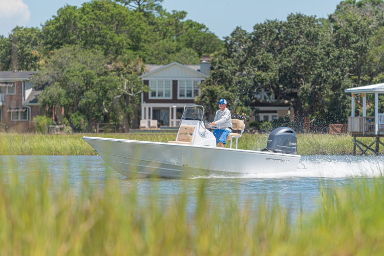 2020 Sportsman Tournament 214 Bay Boat Running Water