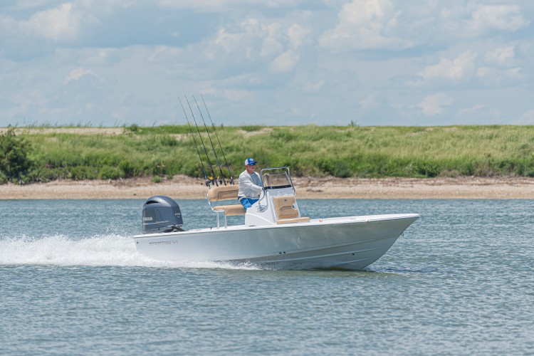 2020 Sportsman Tournament 214 Bay Boat Running Water