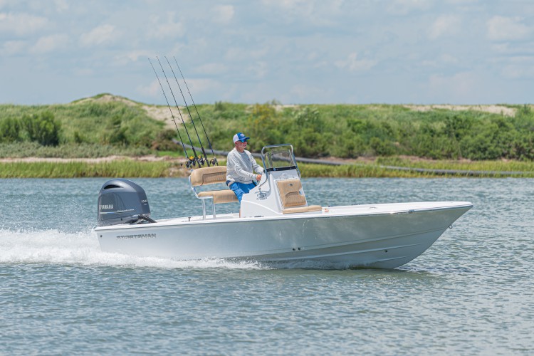 2020 Sportsman Tournament 214 Bay Boat Running Water