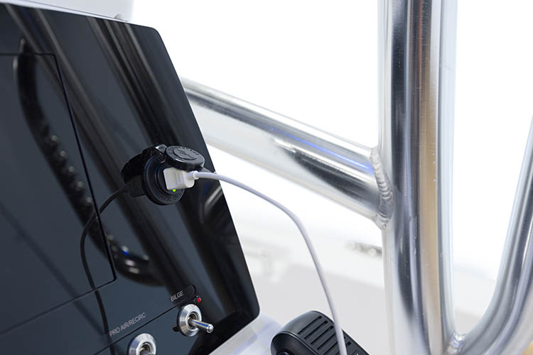 Detail image of USB Plug In-Dash & 12V Receptacle