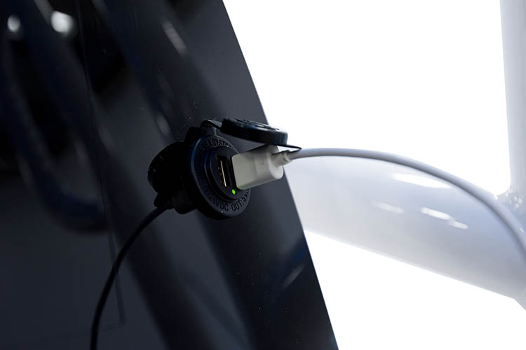 Detail image of USB Plug In-Dash & 12V Receptacle