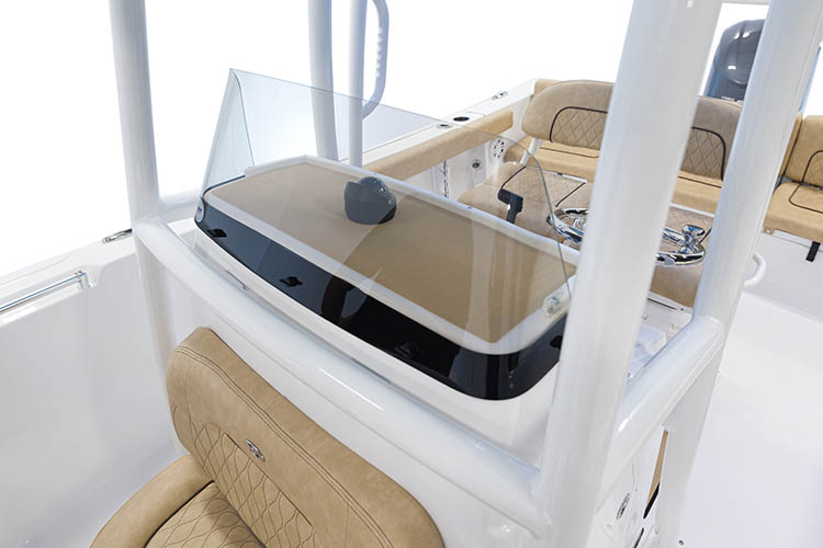 Detail image of Console Windscreen