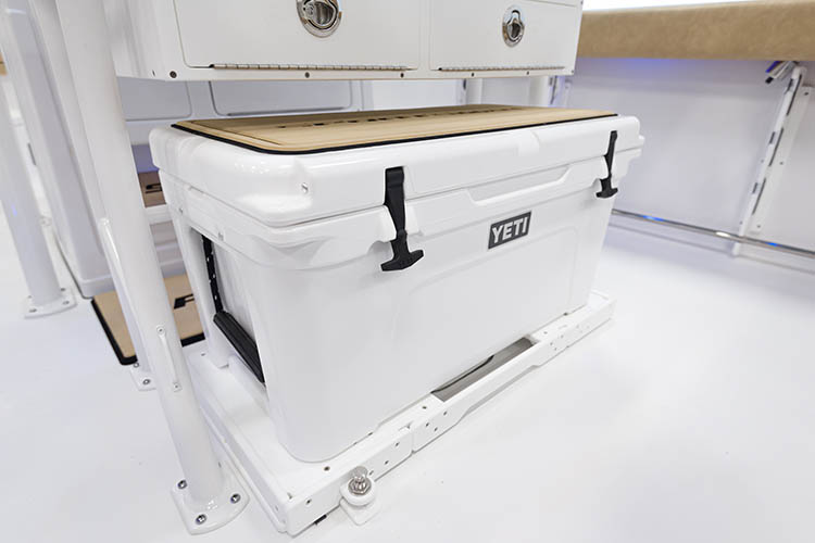 Detail image of YETI® Tundra 65 Cooler w/ Slide Out Track