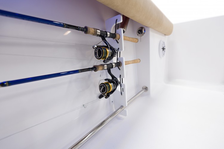 Detail image of Under Gunwale Rod Racks