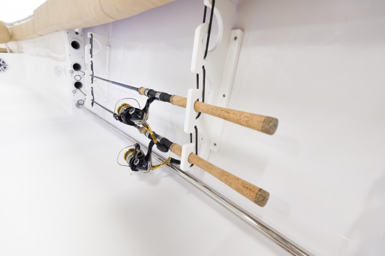 Detail image of Under Gunwale Rod Racks