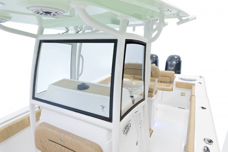 Detail image of Integrated Tempered Glass Windshield