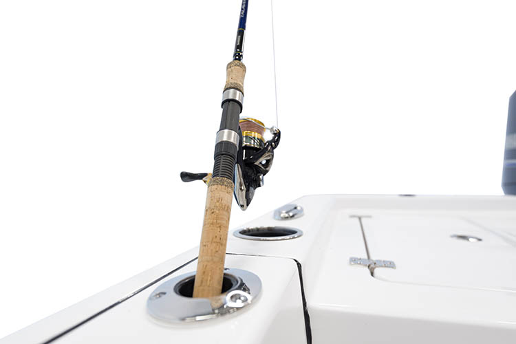 Detail image of Flush Mount Gunwale Rod Holders