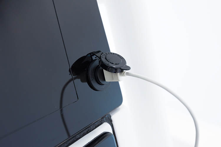 Detail image of USB Plug In-Dash & 12V Receptacle