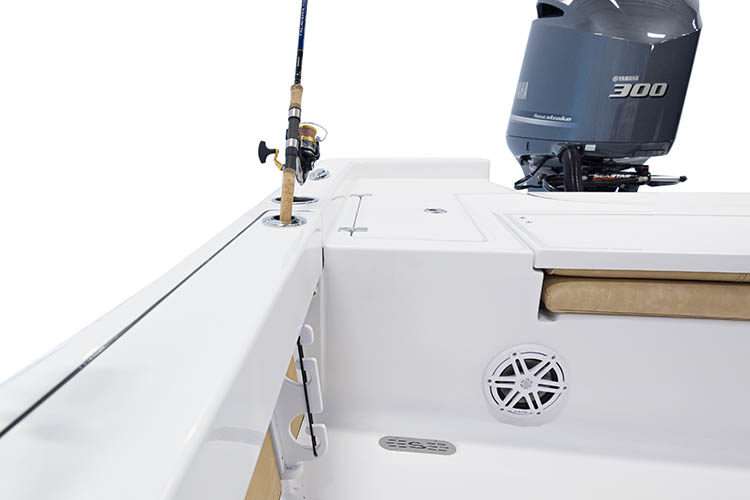 Detail image of Flush Mount Gunwale Rod Holders