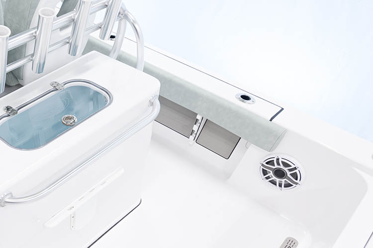 Detail image of Flush Mount Gunwale Rod Holders
