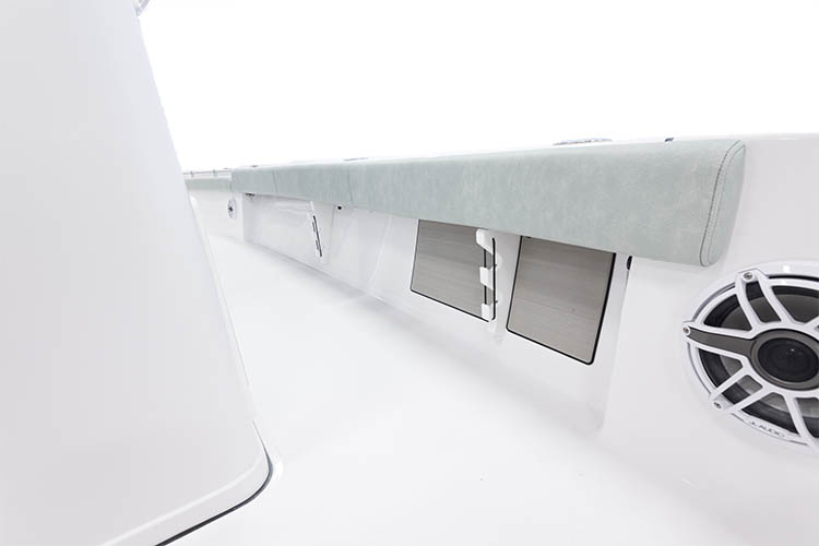 Detail image of Under Gunwale Folding Rod Racks