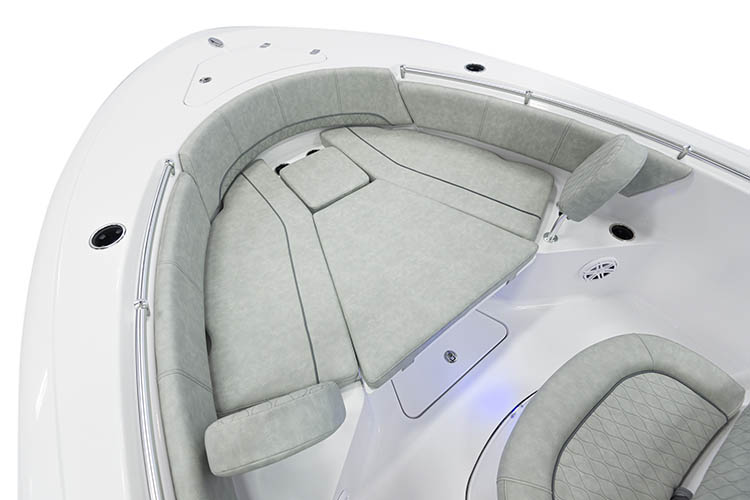 Detail image of Bow Sundeck w/ Cushion