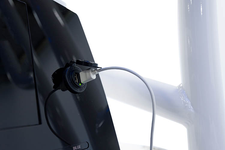 Detail image of USB Plug In-Dash & 12V Receptacle