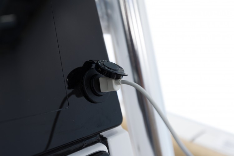 Detail image of USB Plug In-Dash & 12V Receptacle
