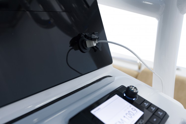 Detail image of USB Plug In-Dash & 12V Receptacle