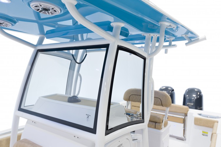 Detail image of Integrated Tempered Glass Windshield