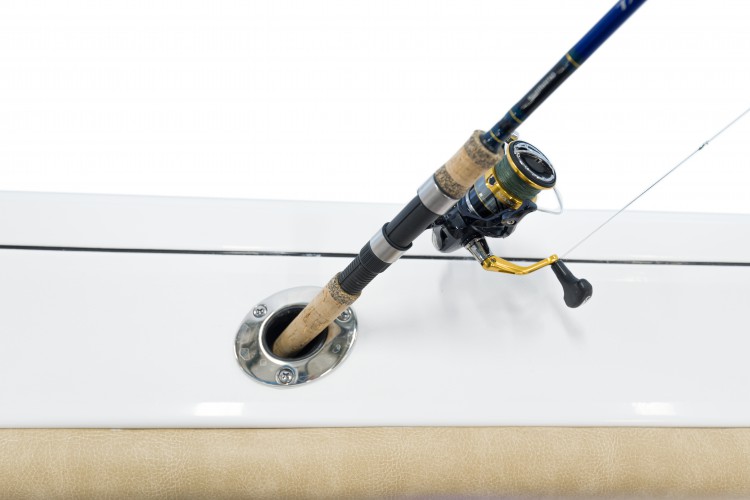Detail image of Flush Mount Gunwale Rod Holders