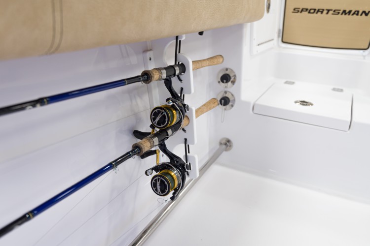 Detail image of Under Gunwale Rod Racks
