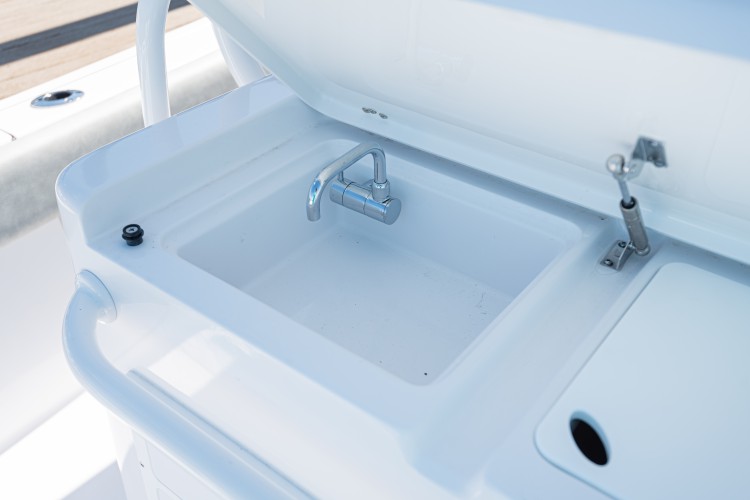 Detail image of Leaning Post Sink