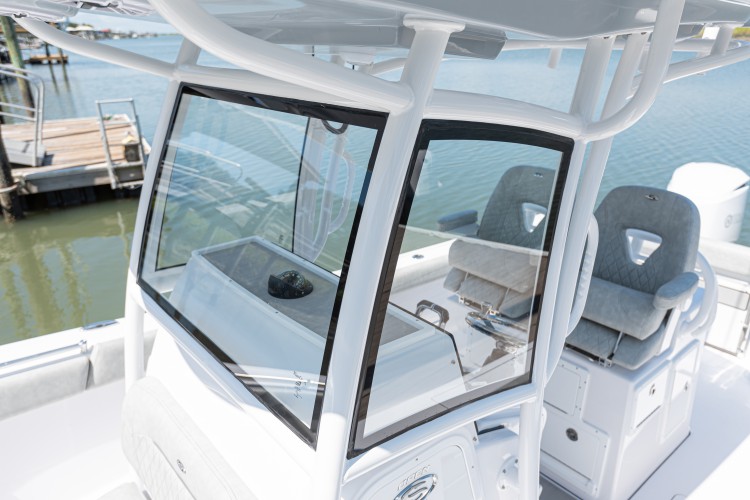 Detail image of Integrated Tempered Glass Windshield