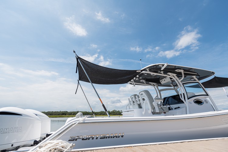 Detail image of Sun Shade w/ Poles - Rear