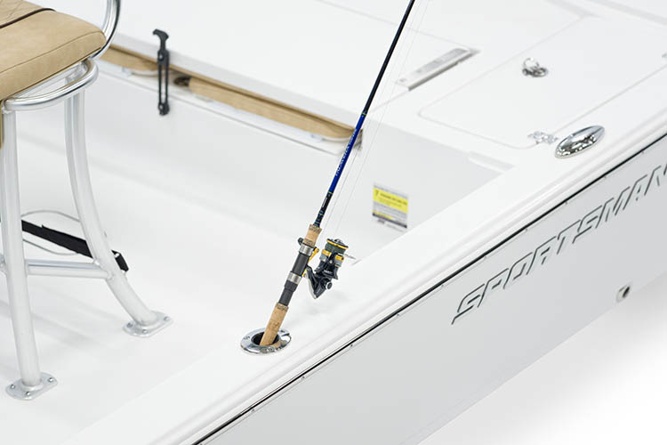 Detail image of Flush Mount Gunwale Rod Holders