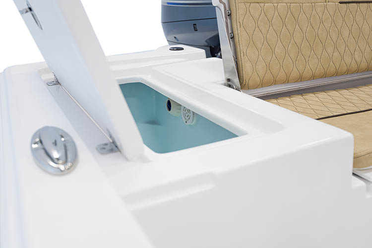 Detail image of 20-Gallon Starboard Rear Livewell