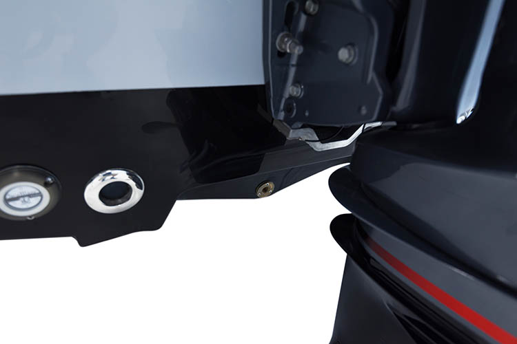 Detail image of Enhanced Transom Angle