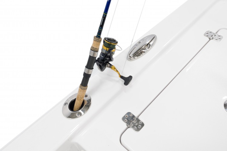 Detail image of Flush Mount Gunwale Rod Holders