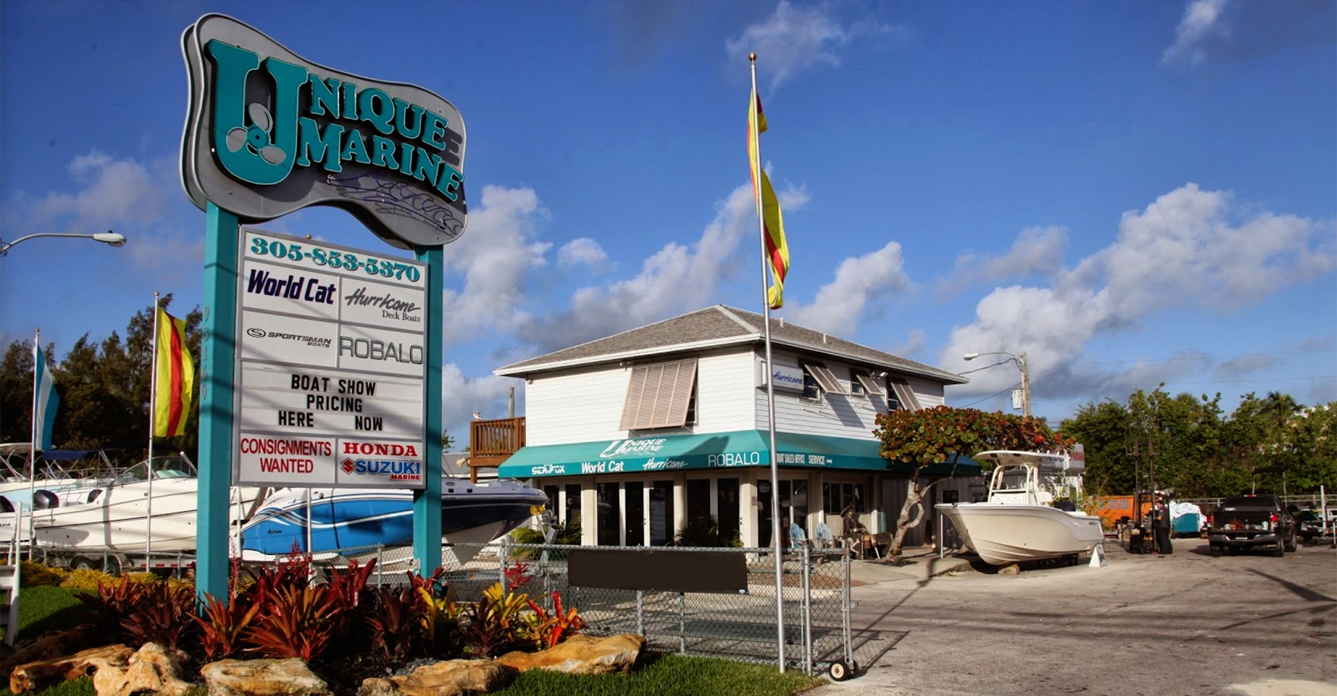 Store front image for the dealership located at Tavenier, FL