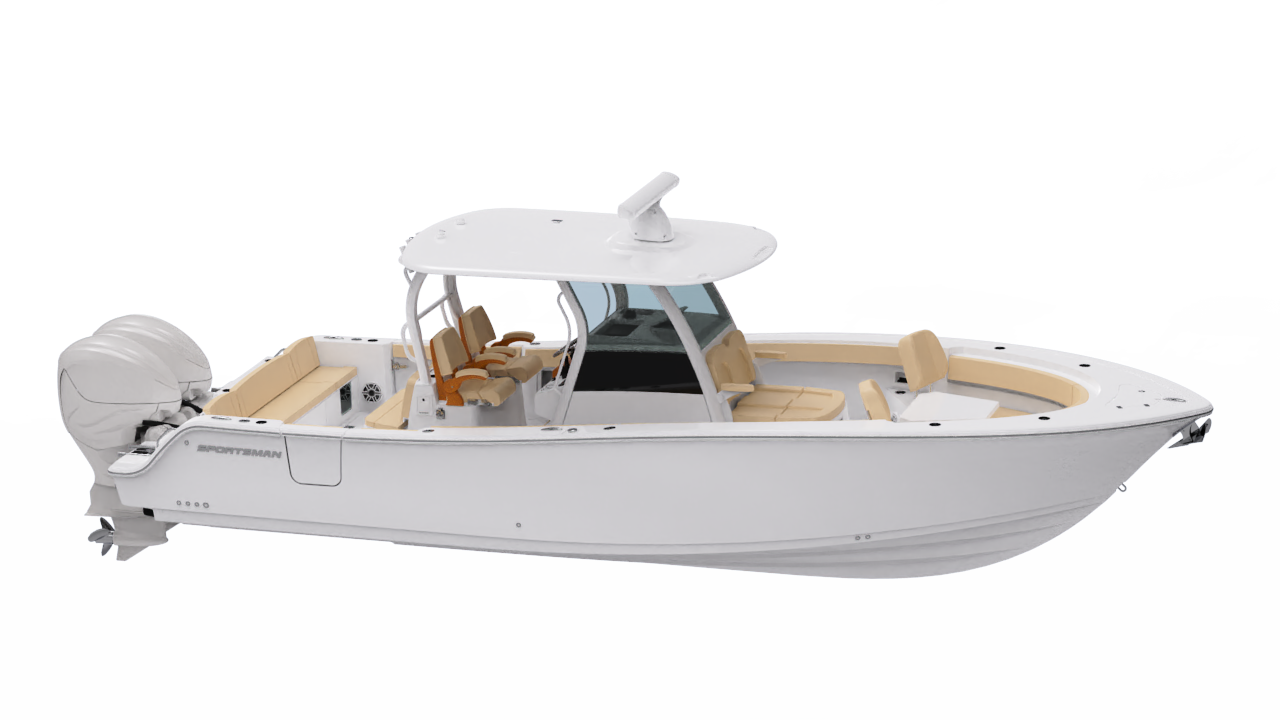 Image of the Heritage 321 in a custom all white color.