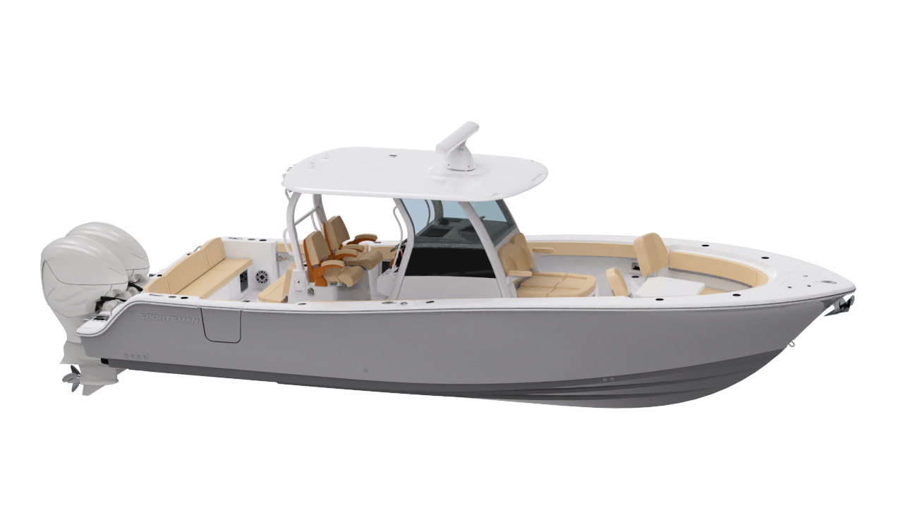 Image of the Heritage 321 in a custom all white color.