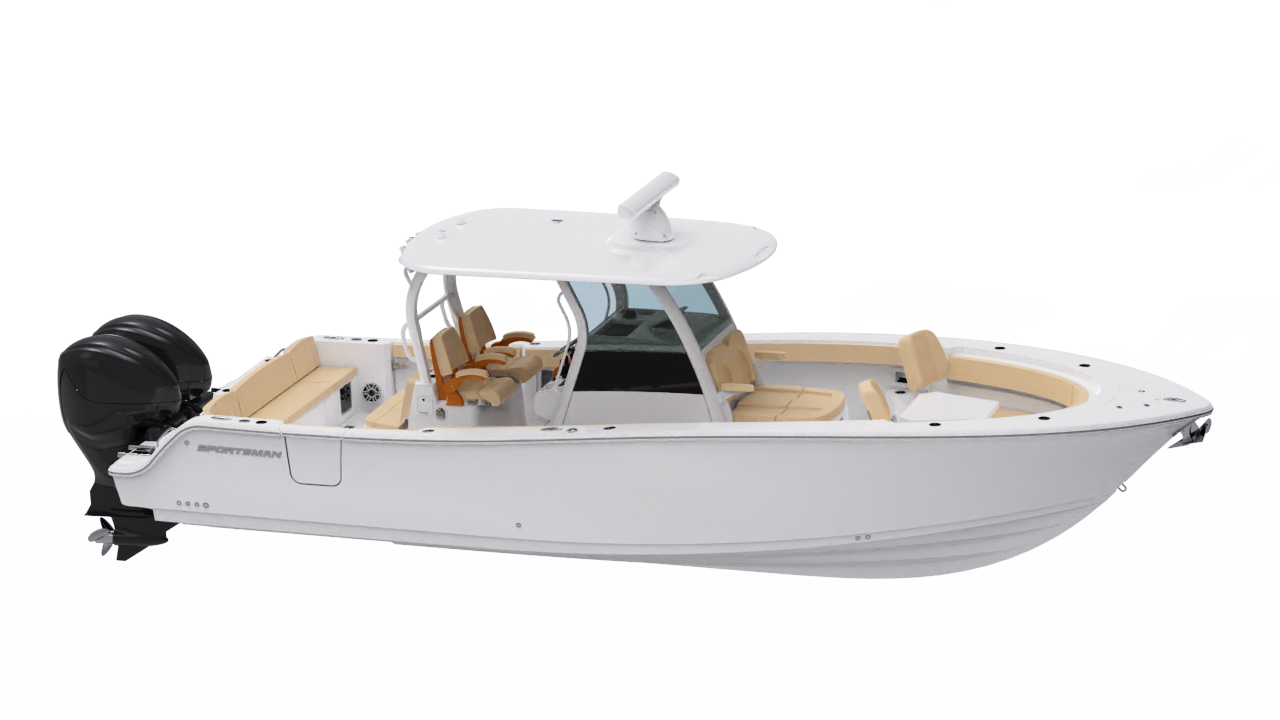 Image of the Heritage 321 in a custom all white color.