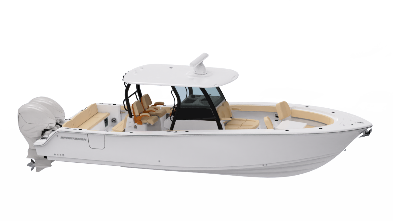 Image of the Heritage 321 in a custom all white color.