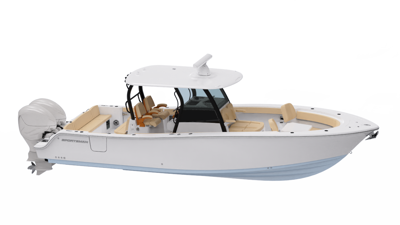 Image of the Heritage 321 in a custom all white color.