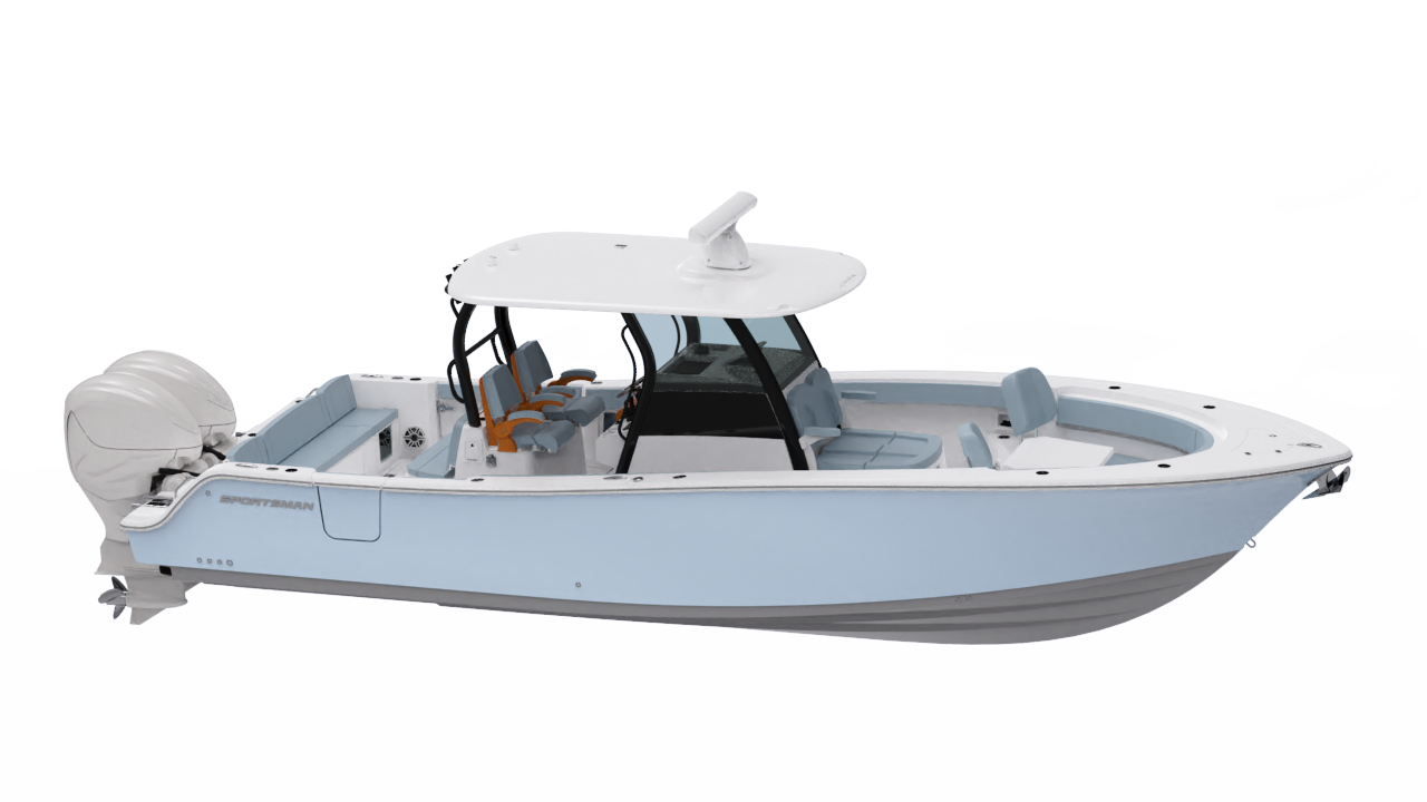Image of the Heritage 321 in a custom all white color.