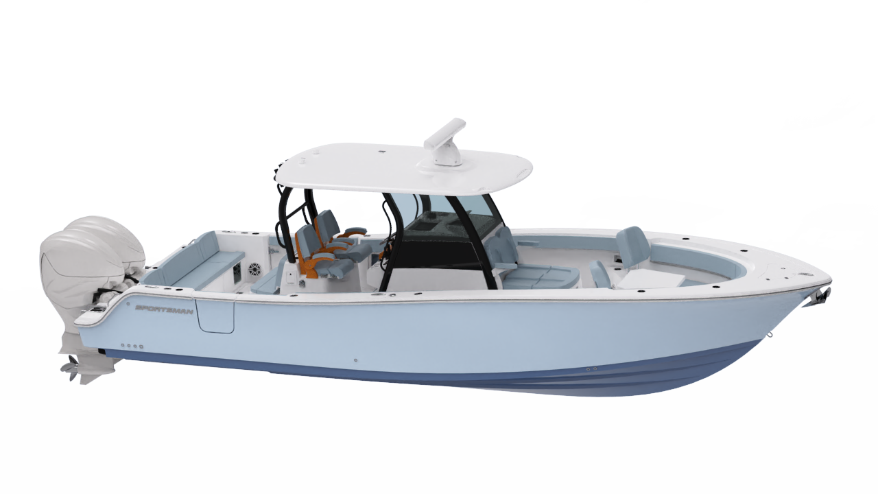 Image of the Heritage 321 in a custom all white color.