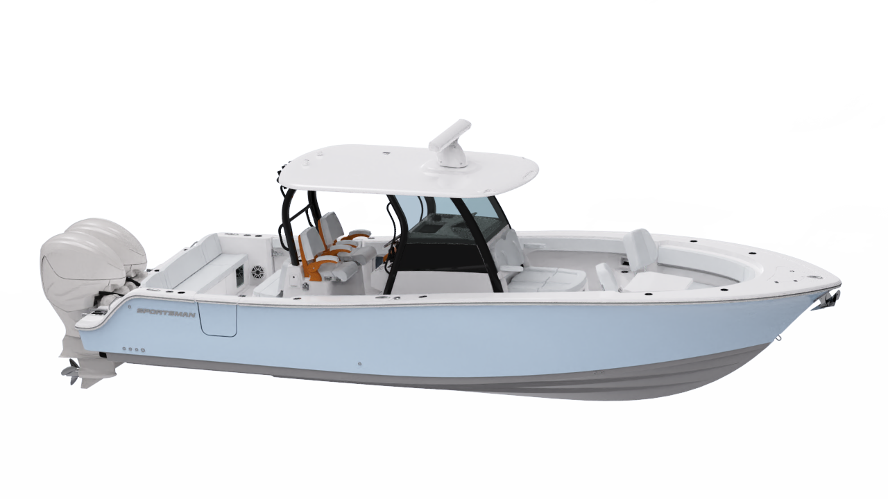 Image of the Heritage 321 in a custom all white color.