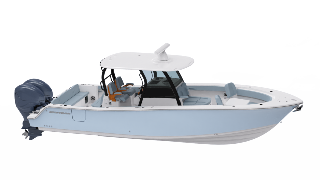 Image of the Heritage 321 in a custom all white color.