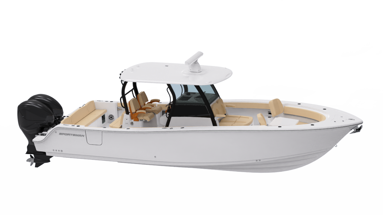 Image of the Heritage 321 in a custom all white color.