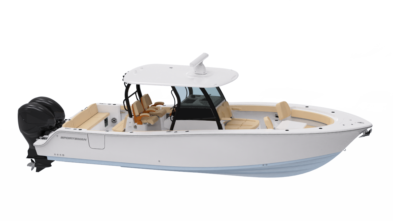 Image of the Heritage 321 in a custom all white color.